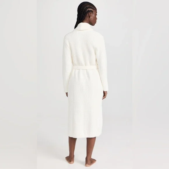 NWT Barefoot Dreams Eco CozyChic Ribbed Robe Sz 1 (US S)